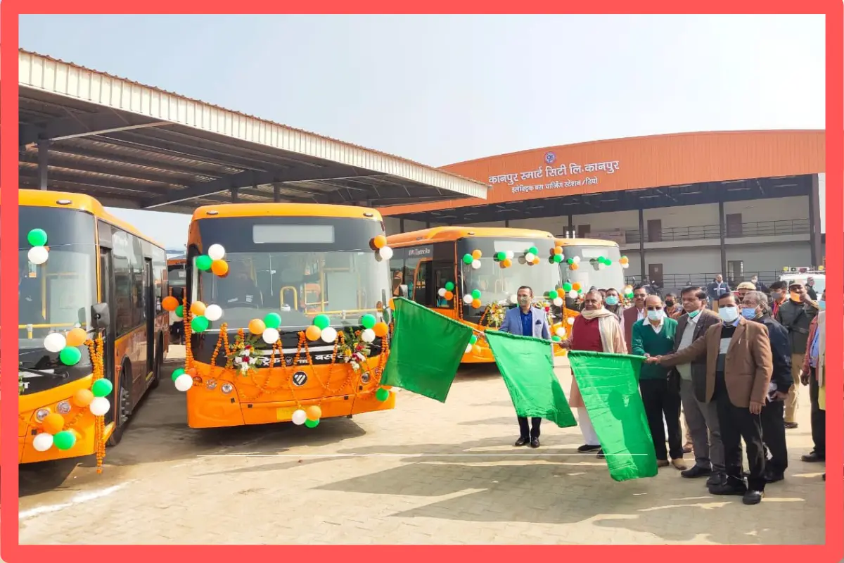 kanpur smart city electric buses